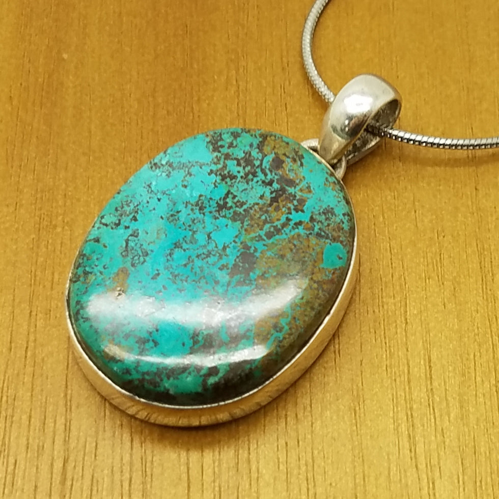 Chrysocolla Pendant