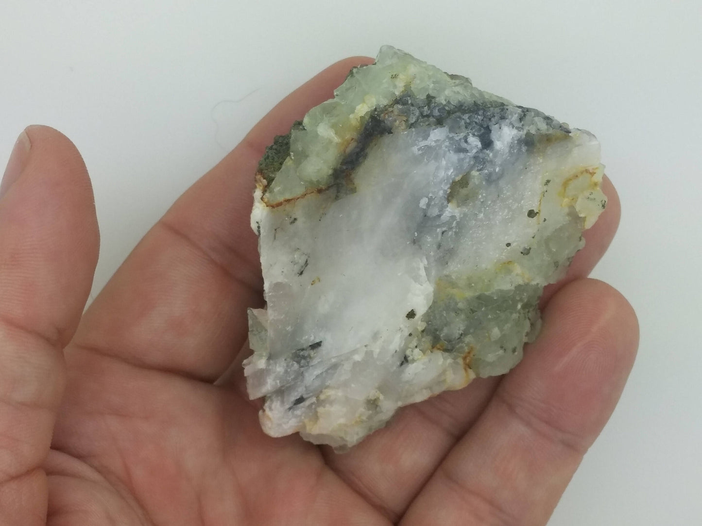 Fluorite Calcite Pyrite – Unusual and Unique Specimen – 125gr