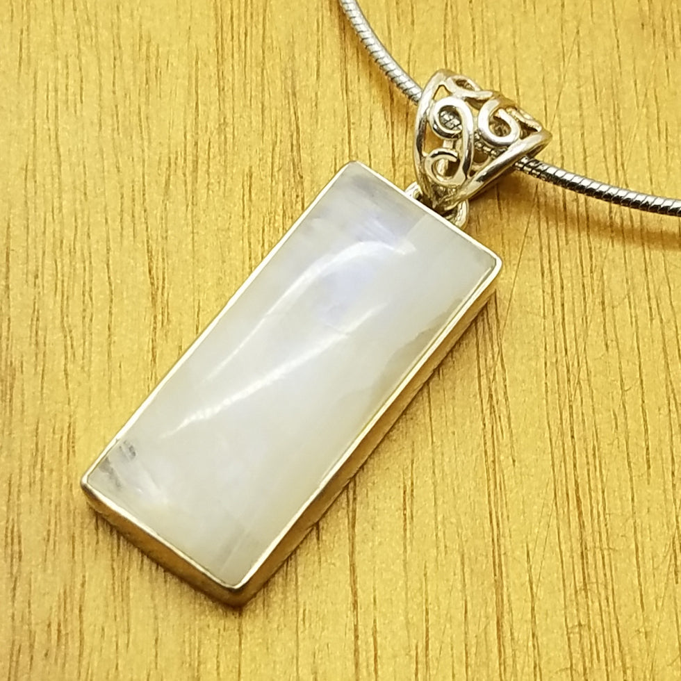 Rainbow Moonstone Pendant