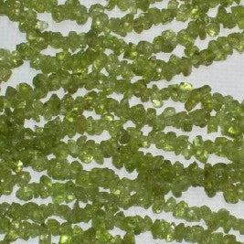 Peridot Chip Beads – Package of 100