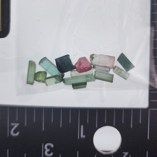 Tourmaline Crystal Specimens Lot #5 - Afghanistan