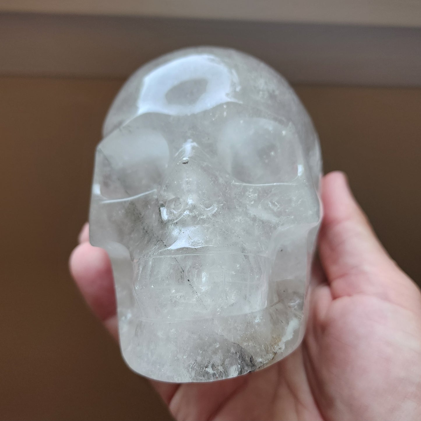 Clear Quartz Crystal Skull - Carlen
