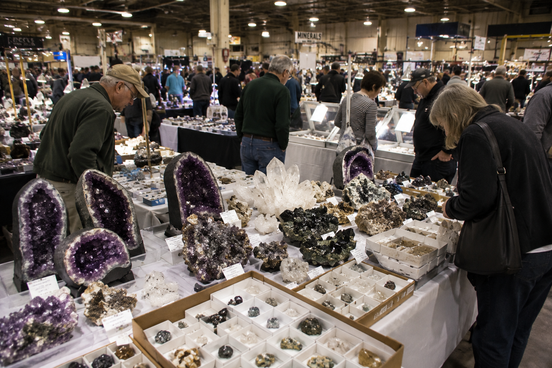 Your First Gem and Mineral Show: What to Expect and How to Get the Most Out of It