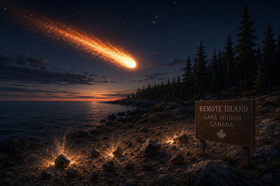 A Fireball Over Lake Huron Just Scattered Meteorites Across a Remote Canadian Island