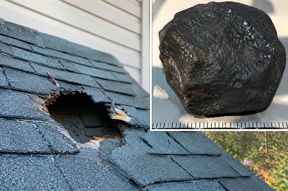 The Meteorite That Crashed Through a New Jersey Roof Just Rewrote What We Know About Asteroid Chemistry