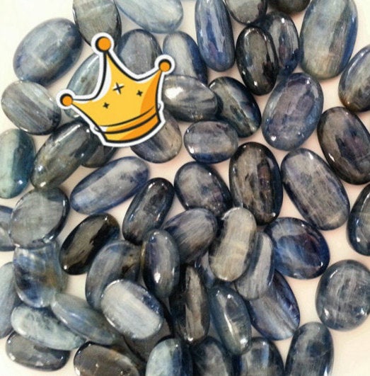 Blue Kyanite Cabochons - Single or 100gr