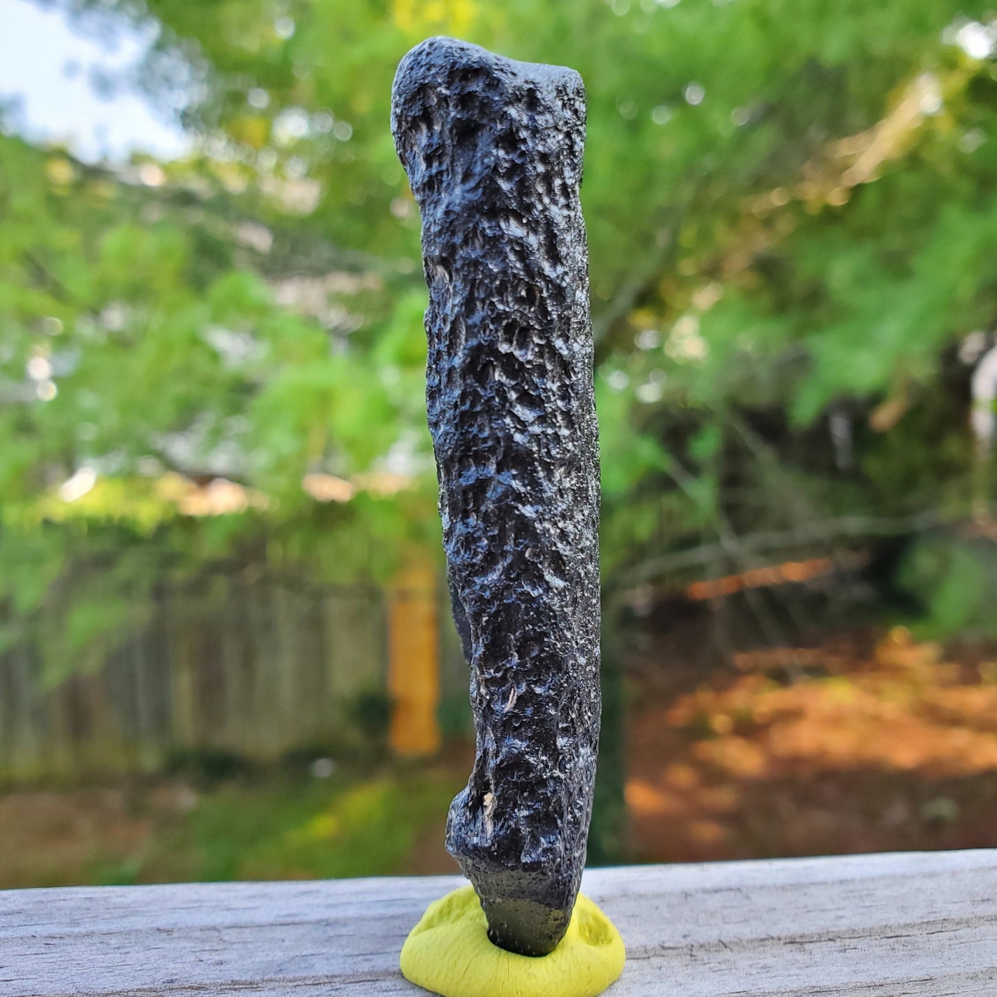 Large Black Thailand Tektite Specimen – Wstek6