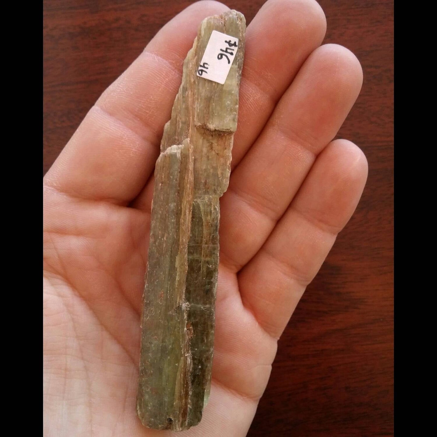 Green Kyanite Gemstone Specimen – Africa 46gr