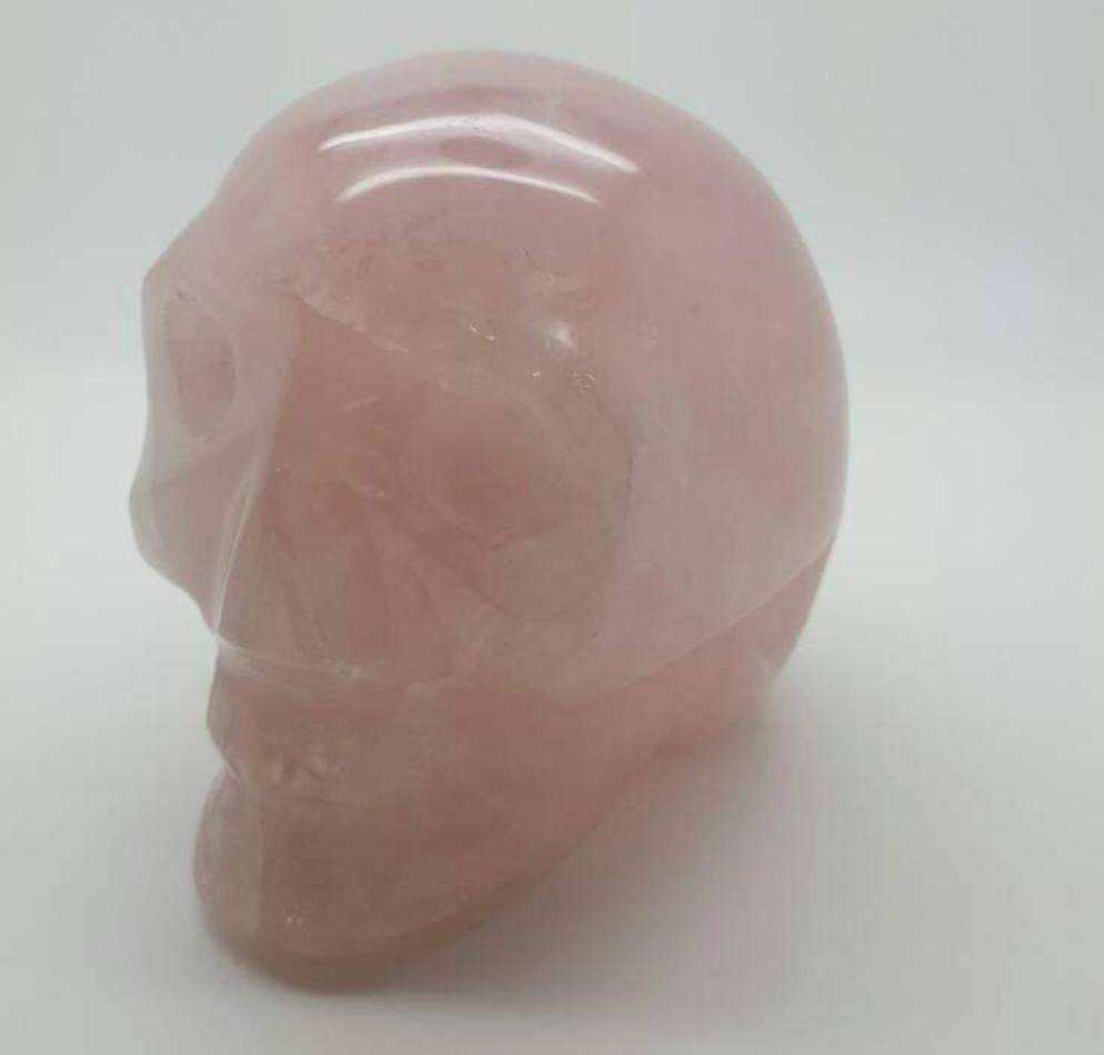 Rose Quartz Skull – Medium – 754gr