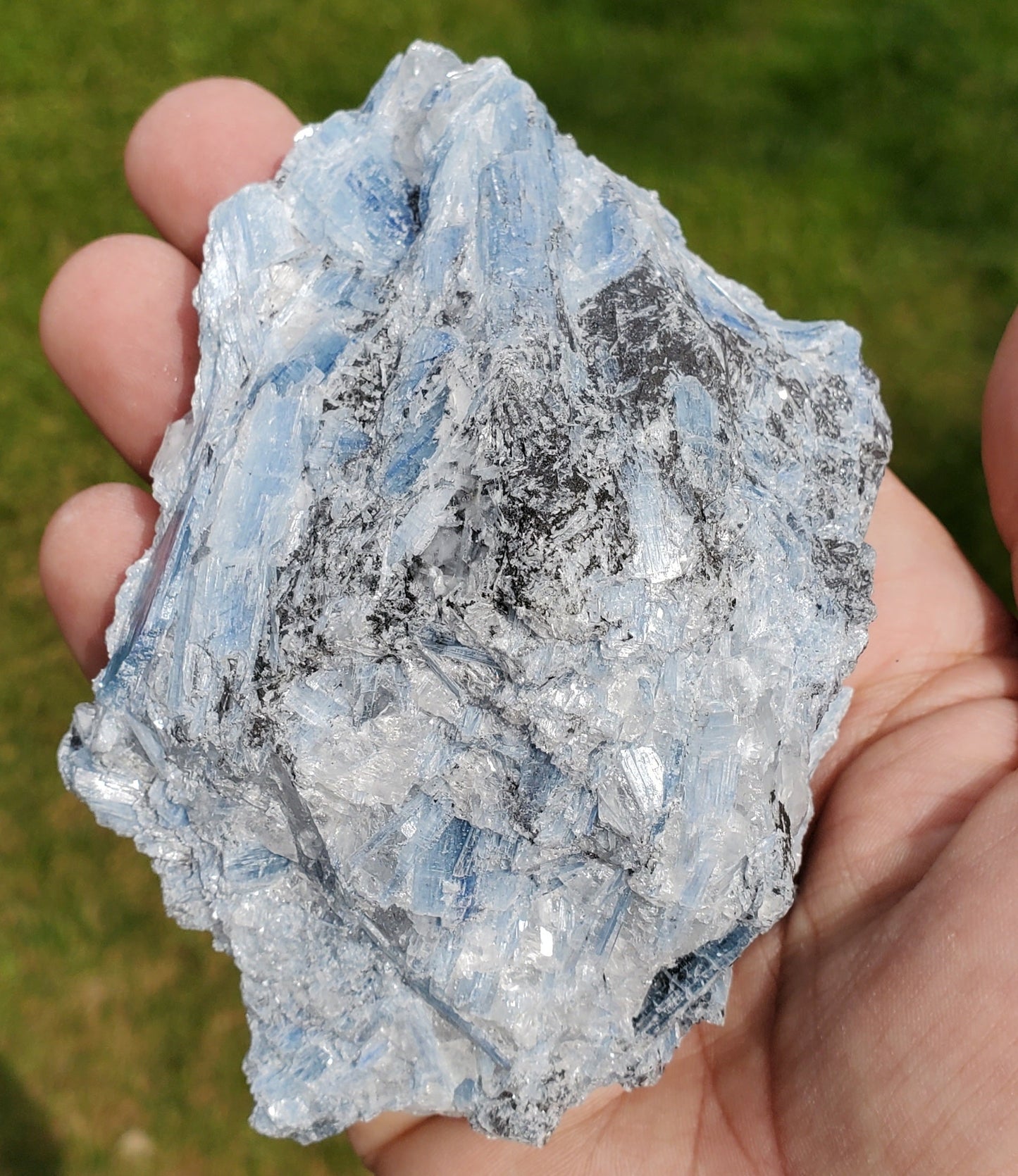 Aqua Blue Kyanite Cluster Aqky1