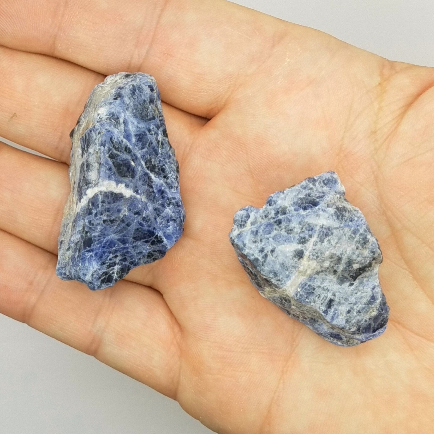 Sodalite Rough – 2 Pieces