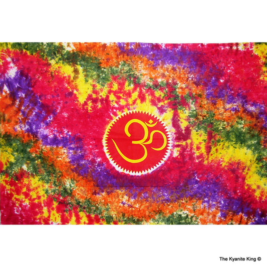 Tie Dye OM Tapestry Medium