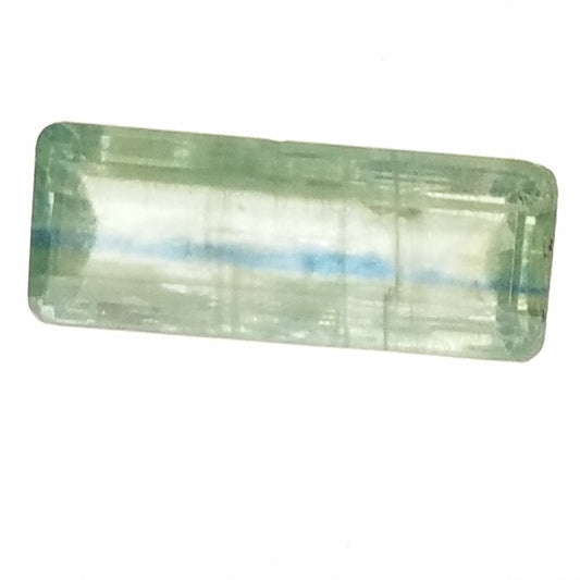 Green Kyanite Facet Rectangle