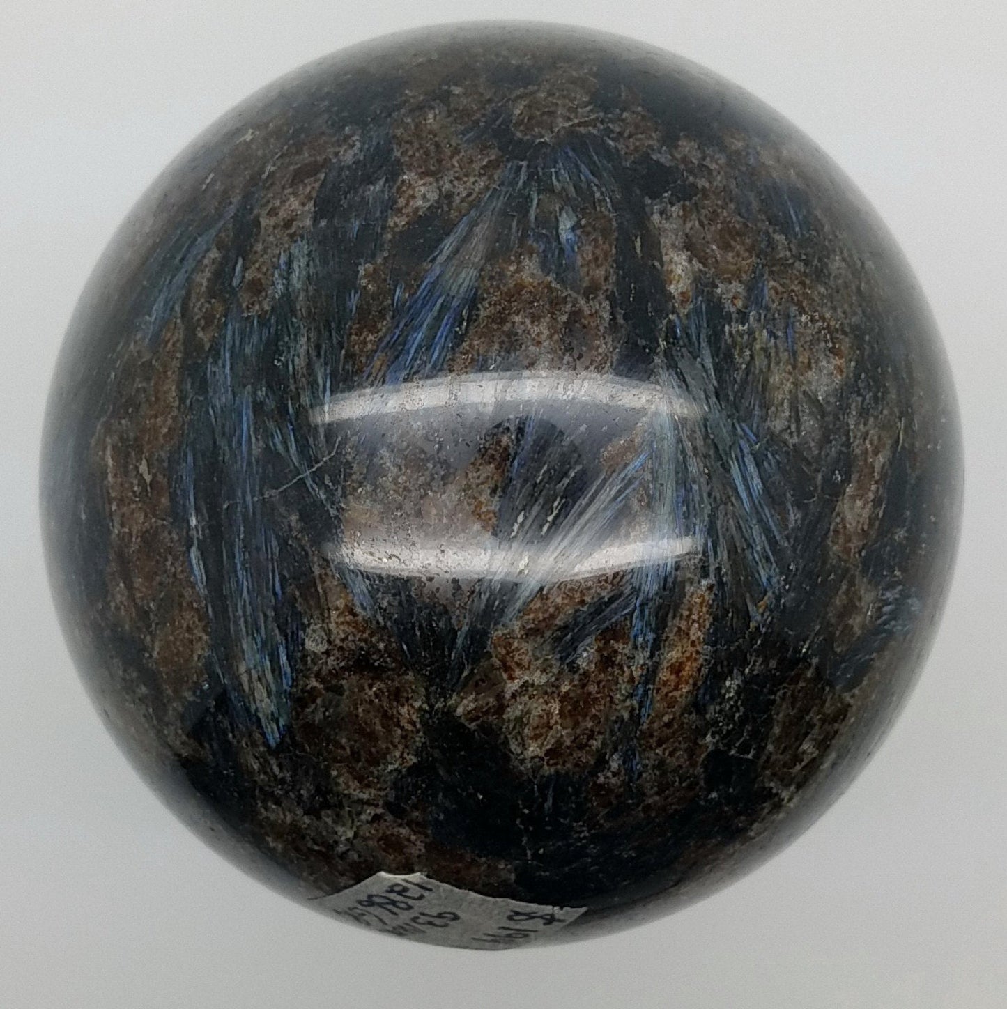 Arfvedsonite – Massive Gemstone Sphere – 93mm – #A6