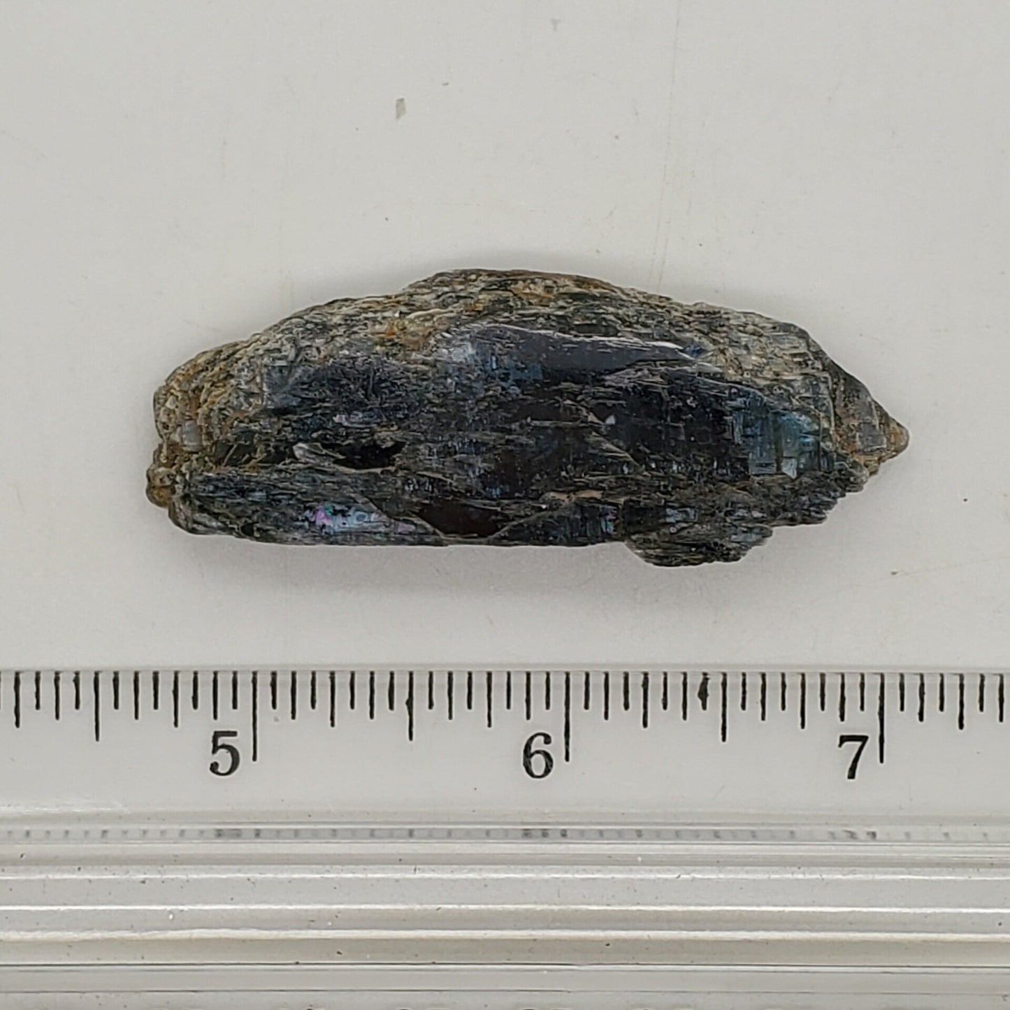 Sapphire Kyanite Polished Seer Stone