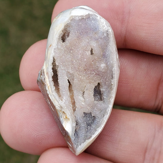 Spiralite Rainbow Aura Fossil Specimen Medium