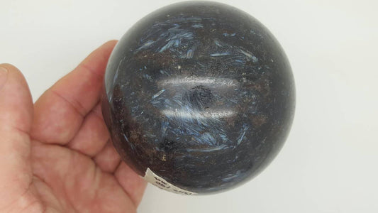 Large! Arfvedsonite Sphere – 90mm