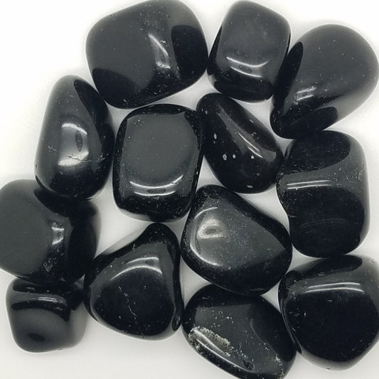 Black Obsidian – Tumbled Stones Small 1 Piece