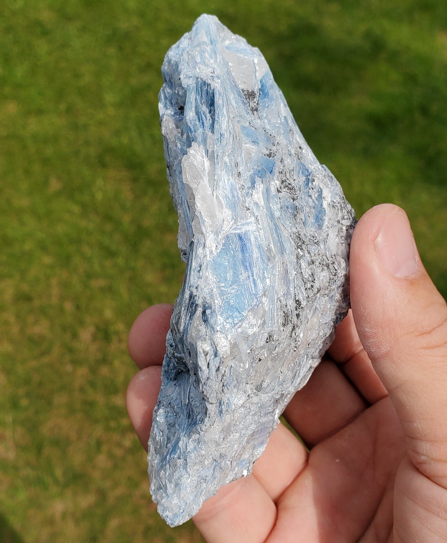 Aqua Blue Kyanite Cluster Aqky1