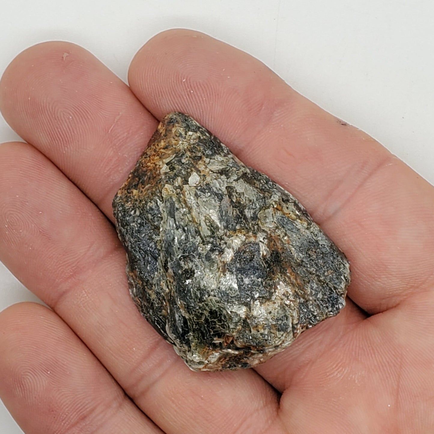 Sapphire Kyanite Polished Seer Stone