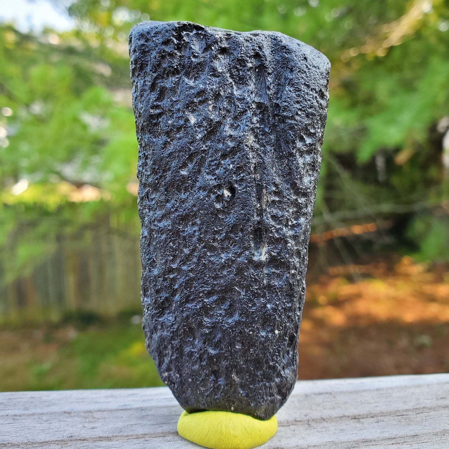 Large Black Thailand Tektite Specimen – Wstek6