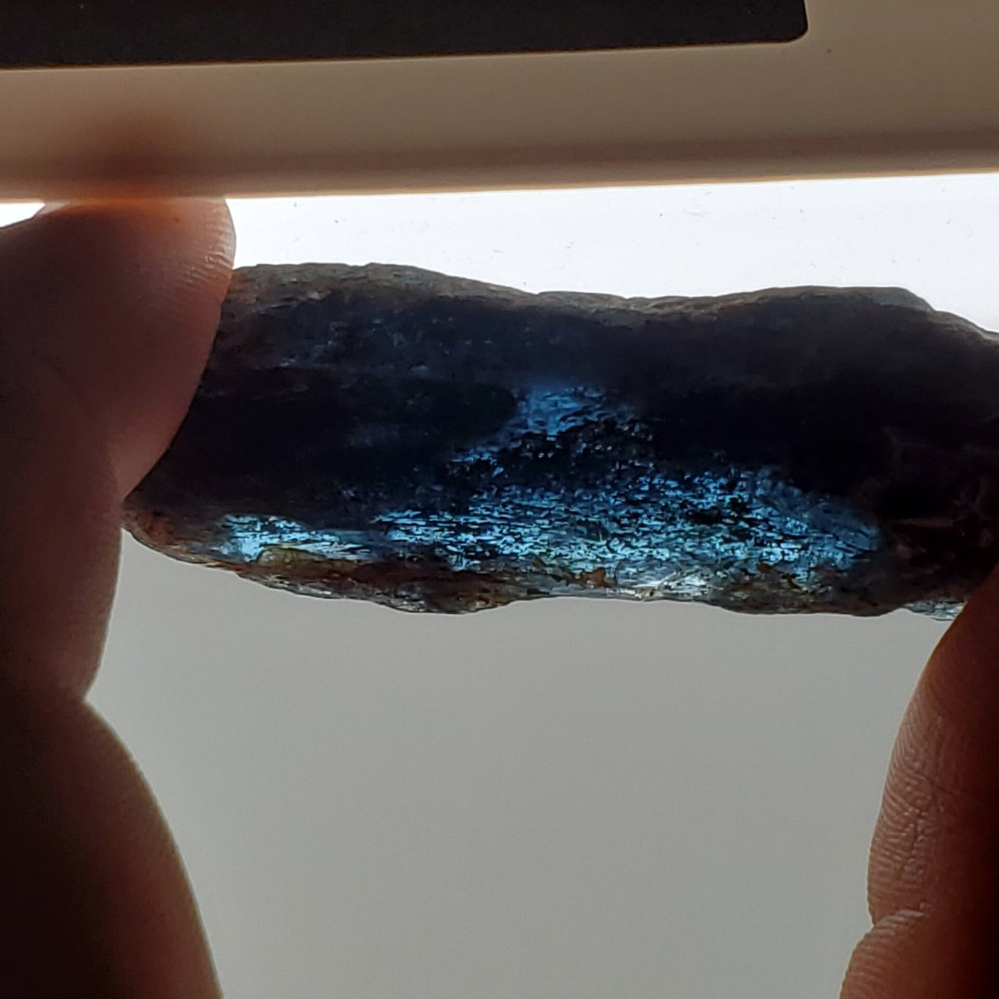 Sapphire Kyanite Polished Seer Stone