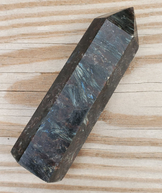 Arfvedsonite Polished Point #22
