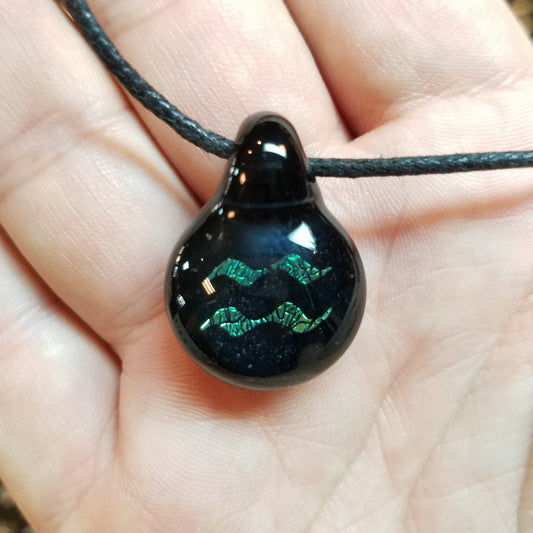 Aquarius Glass Pendant Clearance