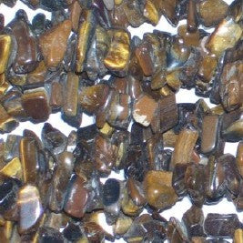 Tigers Eye Chip Beads – Half Strand Bag