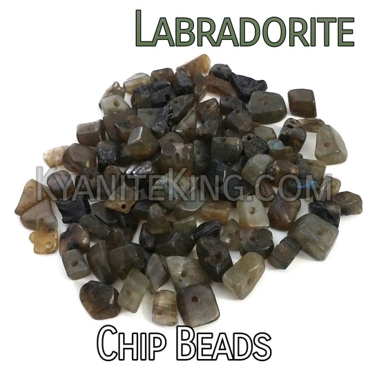 Labradorite Chip Beads – Package of 100