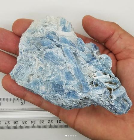 Aqua Blue Kyanite Clusters – 4 LB Box
