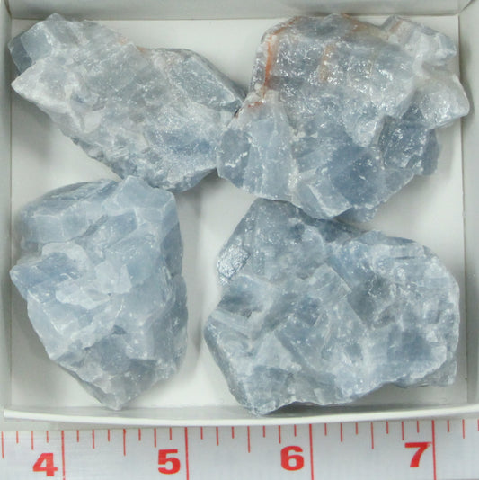 Blue Calcite – Natural – Small – 4oz Bag