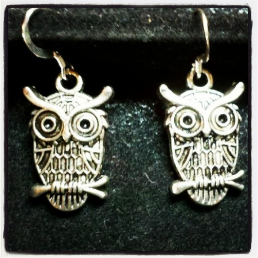 Wise Old Owl Earrings