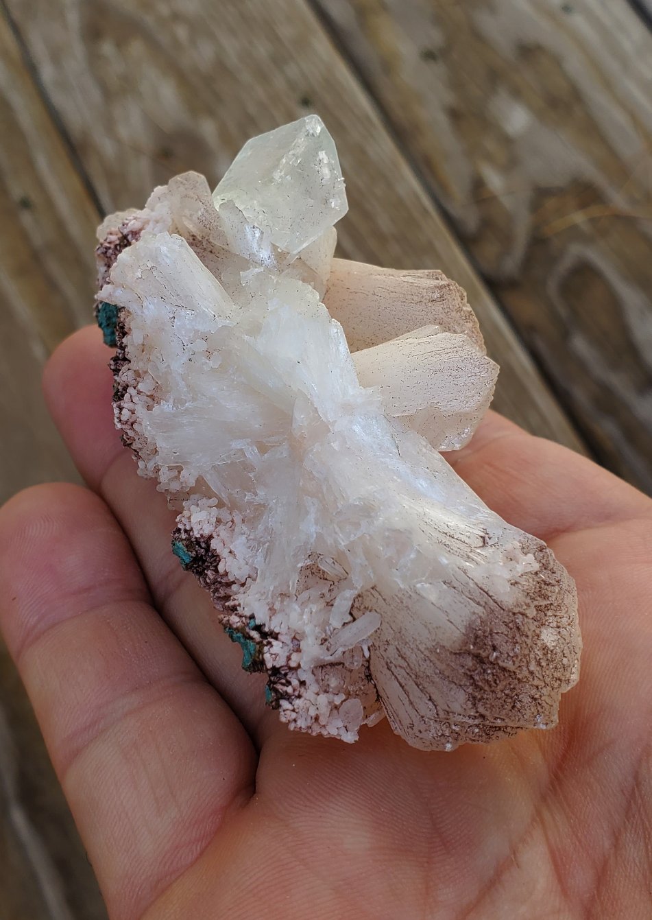 Superb Stilbite with Apophyllite Cluster – Ap19