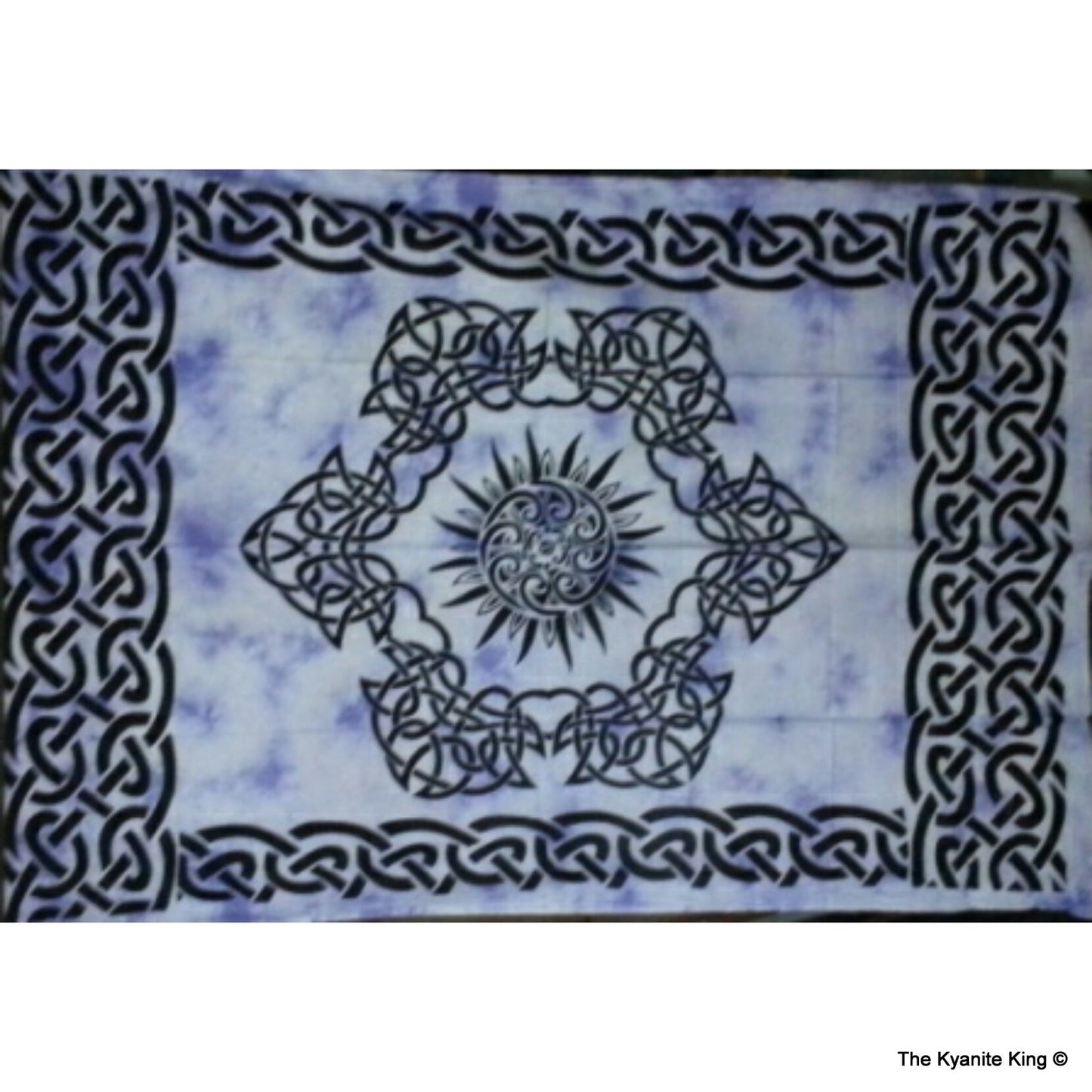 Celtic Knot Sun Tapestry -Purple