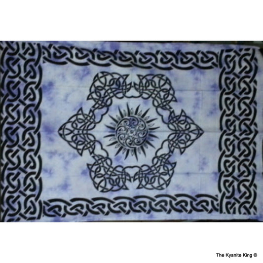 Celtic Knot Sun Tapestry -Purple