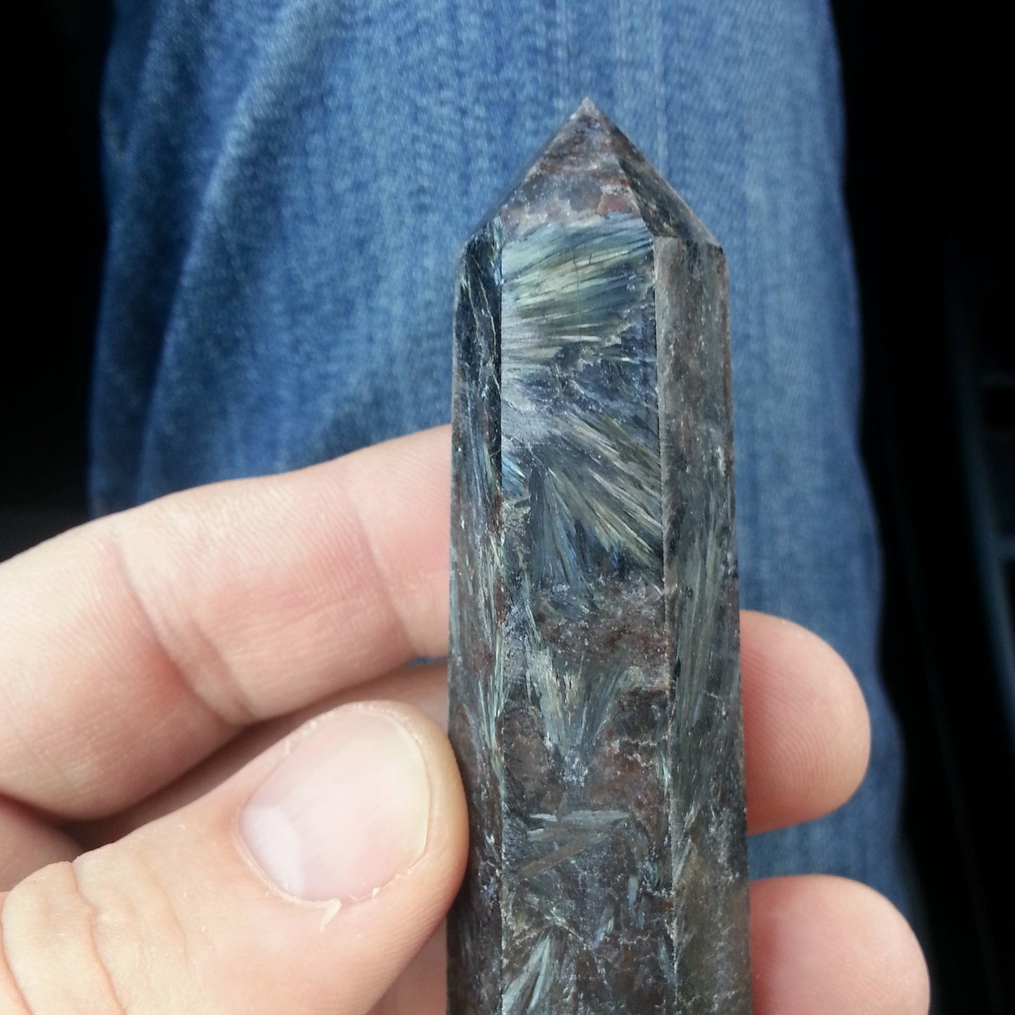 Arfvedsonite Polished Point 1 Random Point