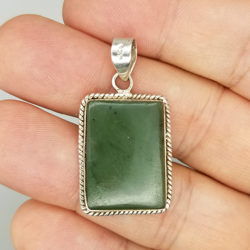 Green Jade Pendant