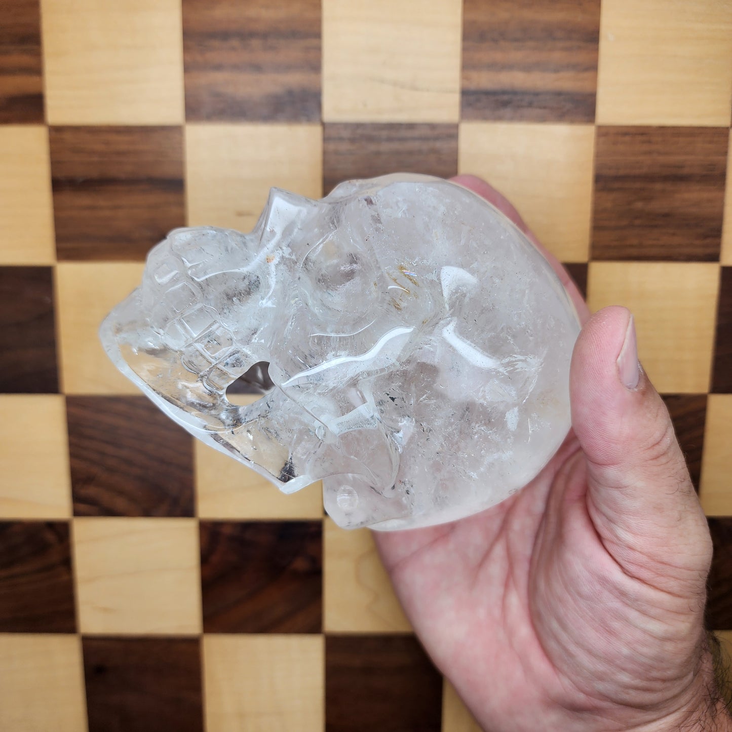 Clear Quartz Crystal Skull - Terry- A Grade