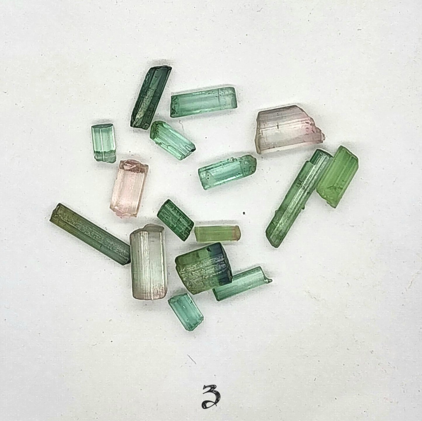Tourmaline Crystal Specimens Lot #3 - Afghanistan