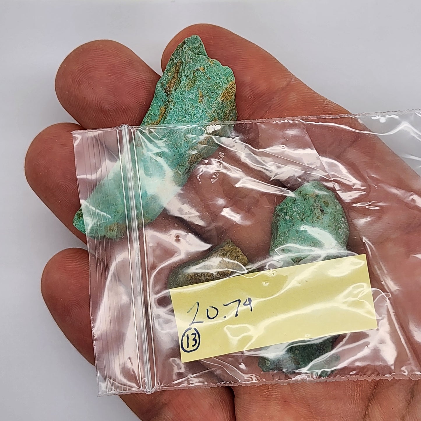 Sonoran Turquoise Rough - Stabilized Specimens - Lot #13