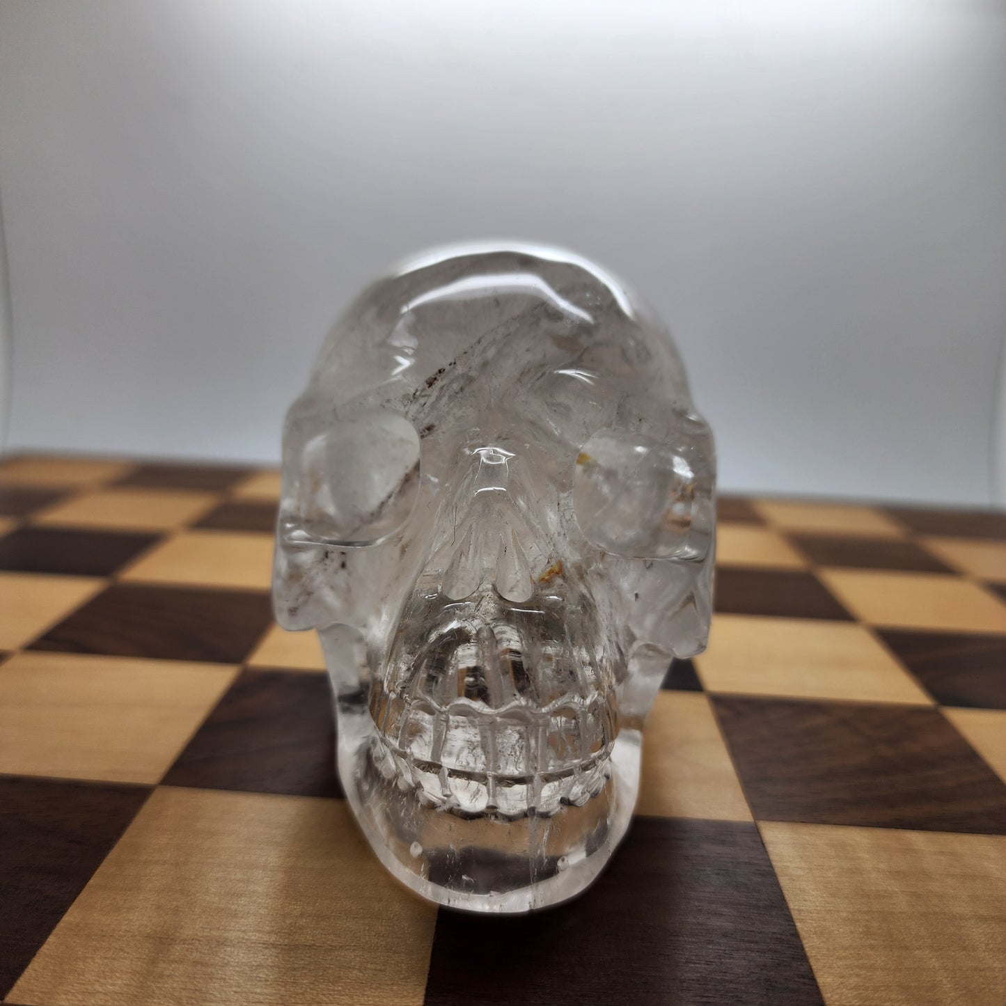 Clear Quartz Crystal Skull - Terry- A Grade