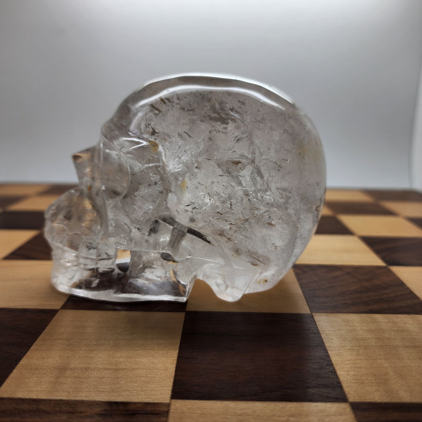 Clear Quartz Crystal Skull - Terry- A Grade
