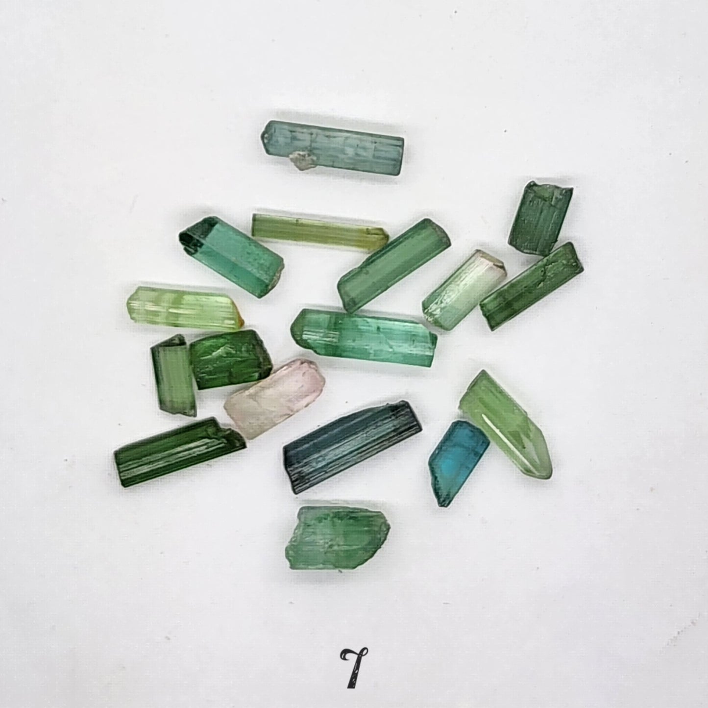 Tourmaline Crystal Specimens Lot #7 - Afghanistan