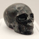 Arfvedsonite Skull - Small 3" - Hand-Carved Crystal Skull #7