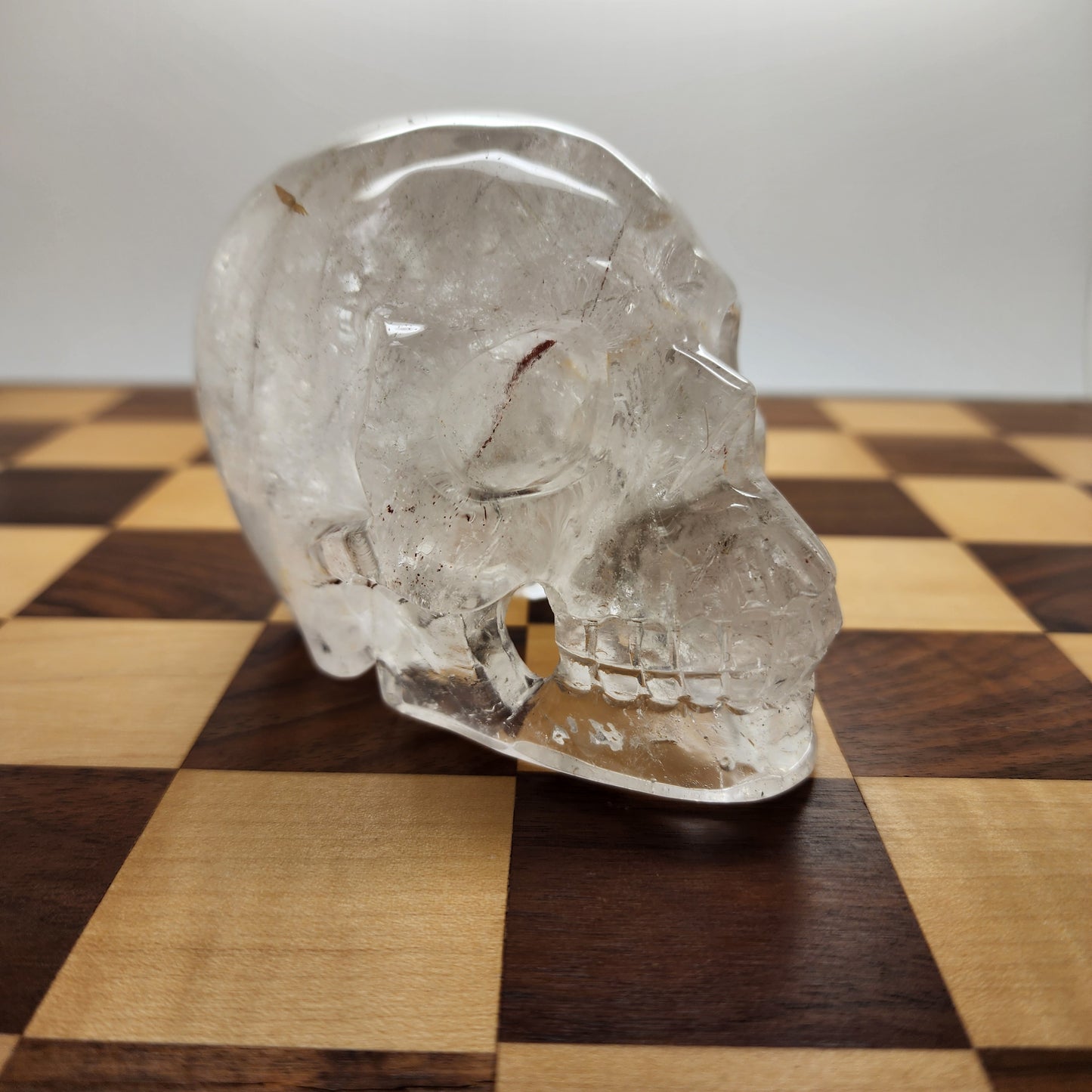 Clear Quartz Crystal Skull - Terry- A Grade