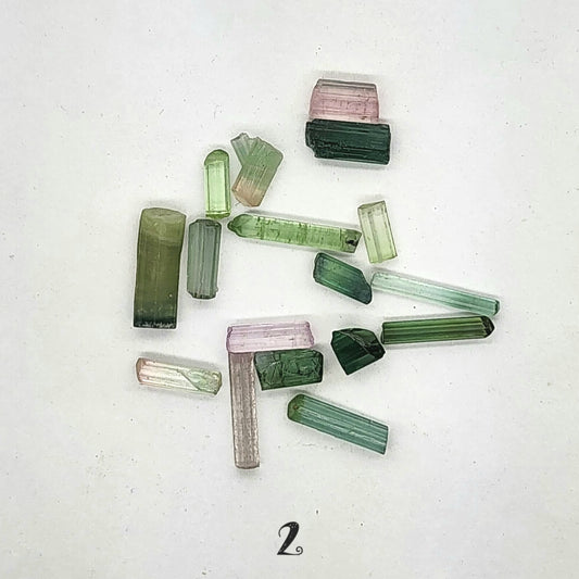 Tourmaline Crystal Specimens Lot #2 - Afghanistan