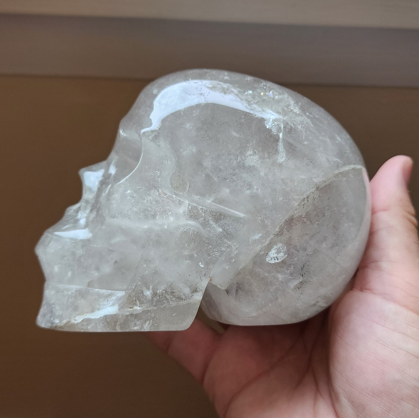 Clear Quartz Crystal Skull - Carlen