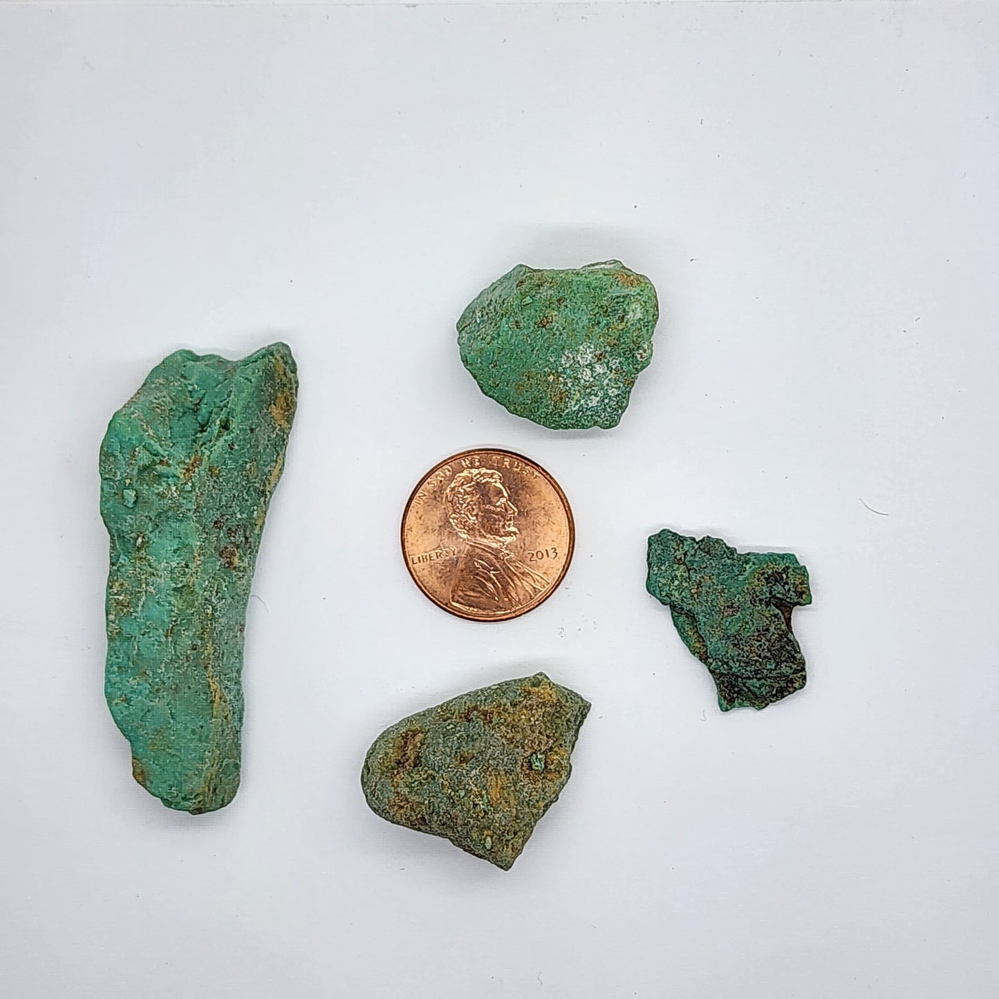 Sonoran Turquoise Rough - Stabilized Specimens - Lot #13