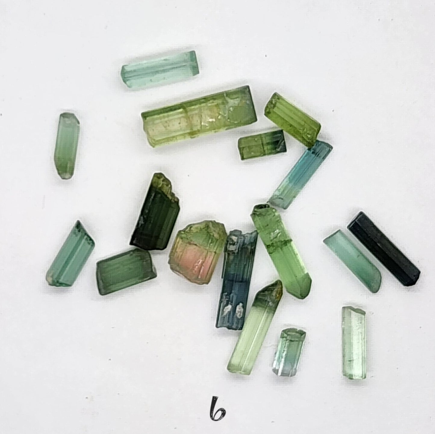 Tourmaline Crystal Specimens Lot #6 - Afghanistan